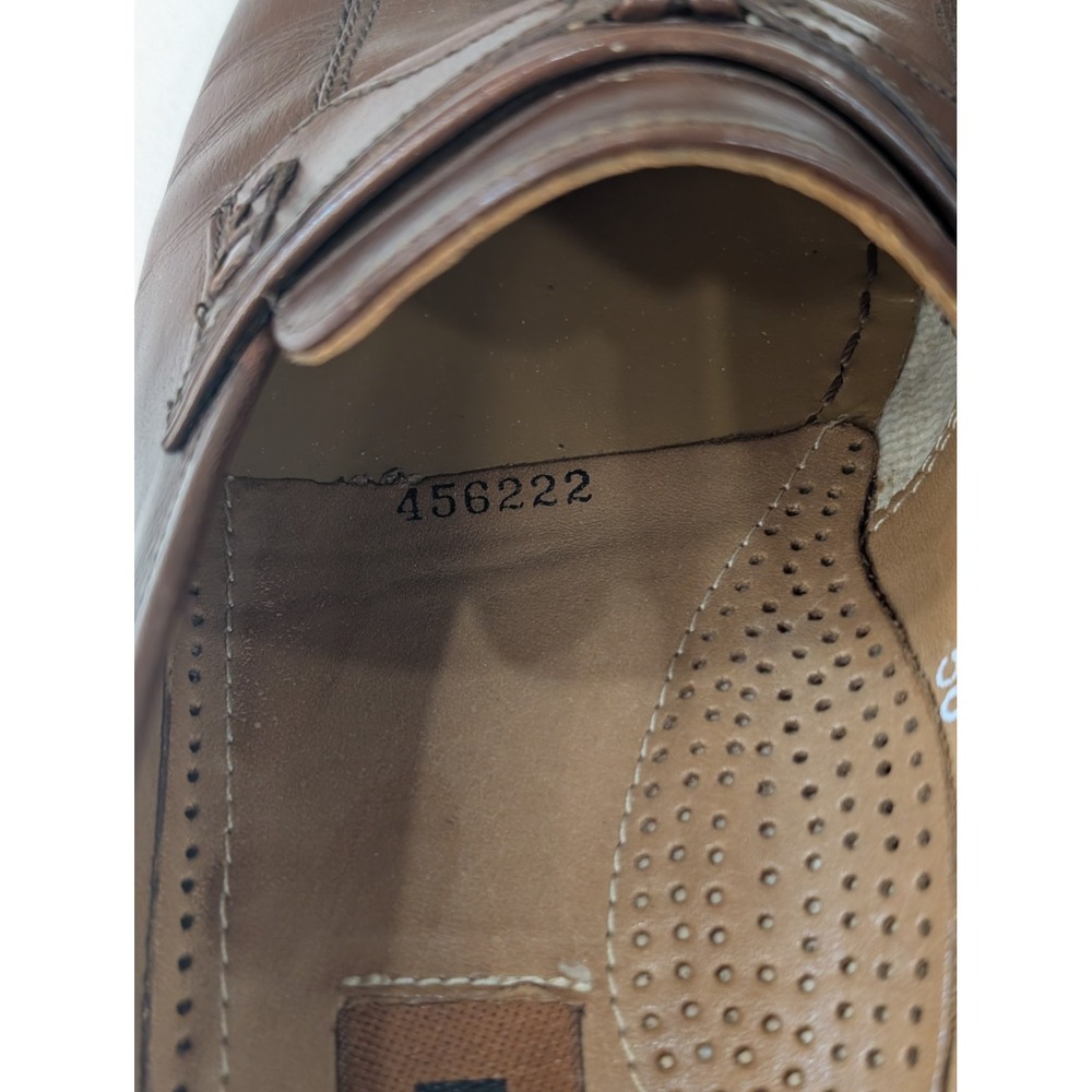 Florsheim Men's Brown Leather‎ Tassel Loafers Size 8.5 D Slip-On Dress Shoes - Picture 6 of 9
